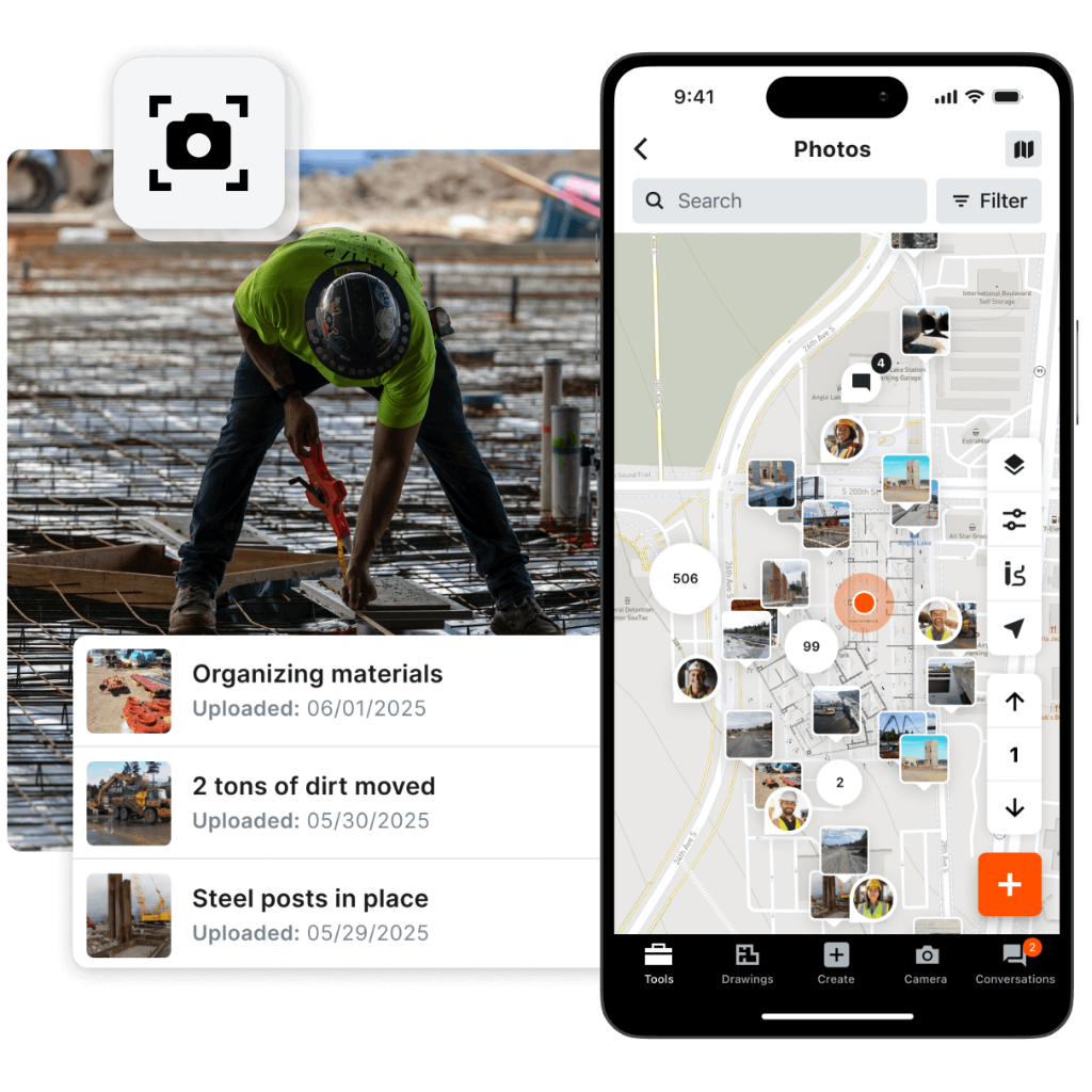 Site Sync - Construction Project Management with Map-Based Tracking